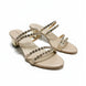 Women's Block Heel Evening Slide Sandals